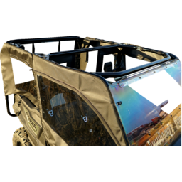 Soft Doors - Middle/Rear Windows - Black - Honda Pioneer 1000 thumbnail-23