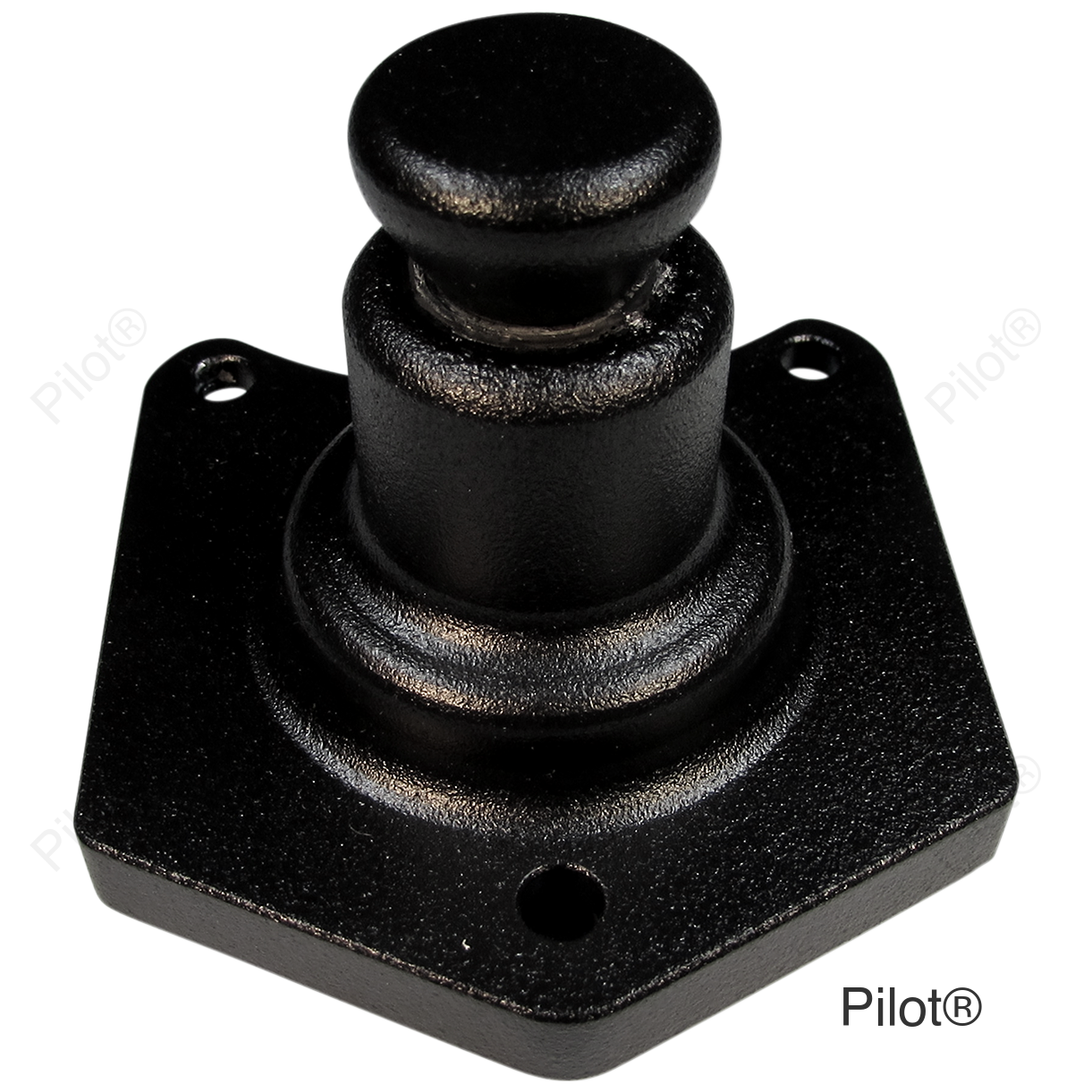 Solenoid End Cover - Starter Buttons - Black