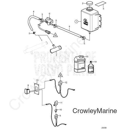 Switch Plate - Volvo Penta (3862900)