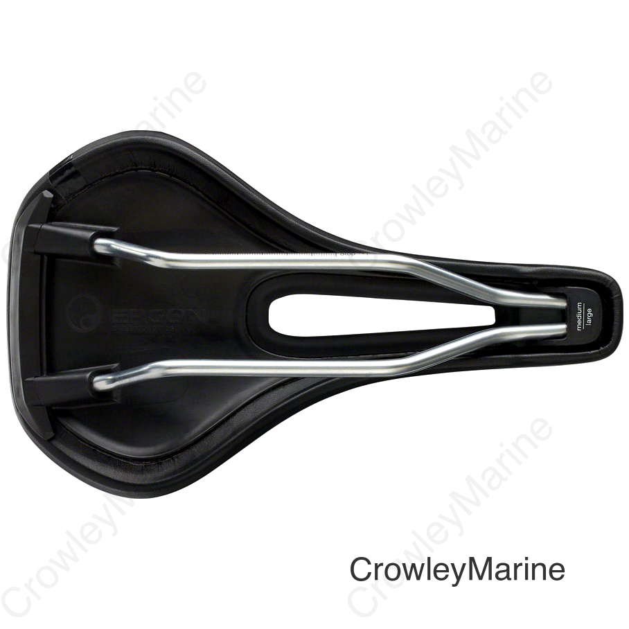 Ergon SM Saddle - Chromoly Black Women's Medium/Large