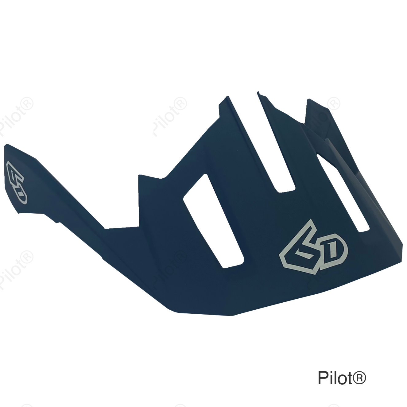 ATB-2T Visor - Ascent - Slate Blue - M/2XL