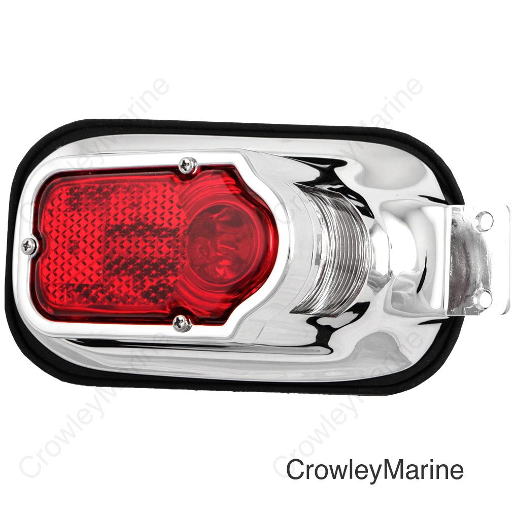 TAILLIGHT TOMBSTONE STK CHROME OE#68003-47