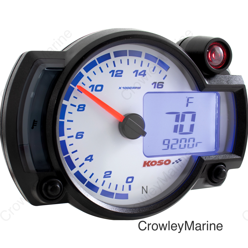 RX2-NR GP-Style Race Tachometer