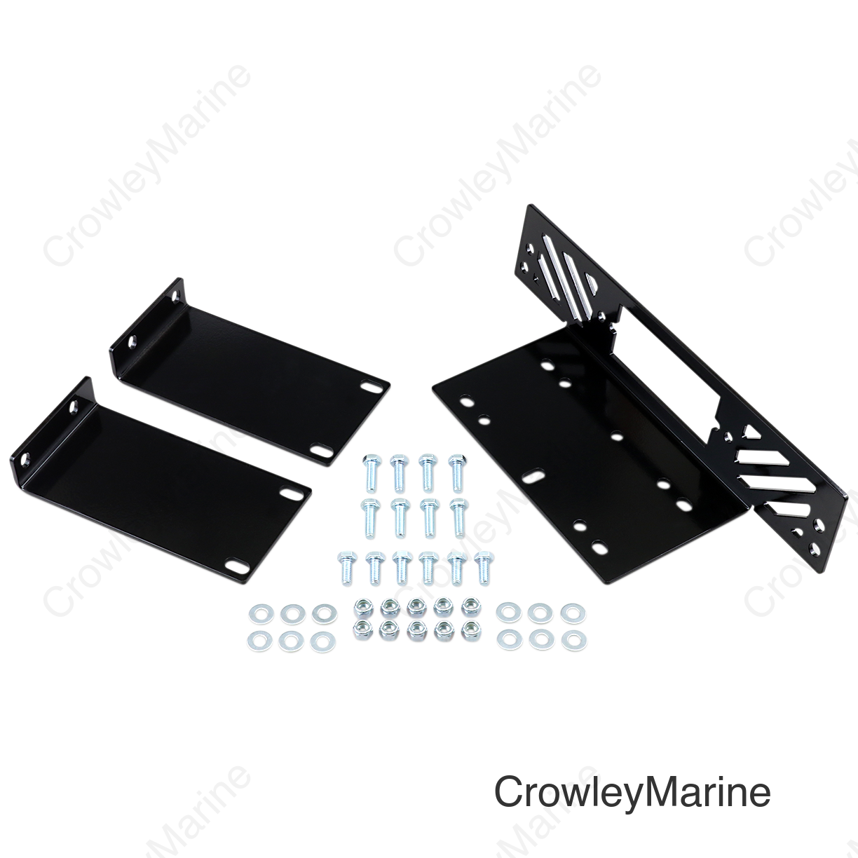WINCH MOUNT MUD UTV POL
