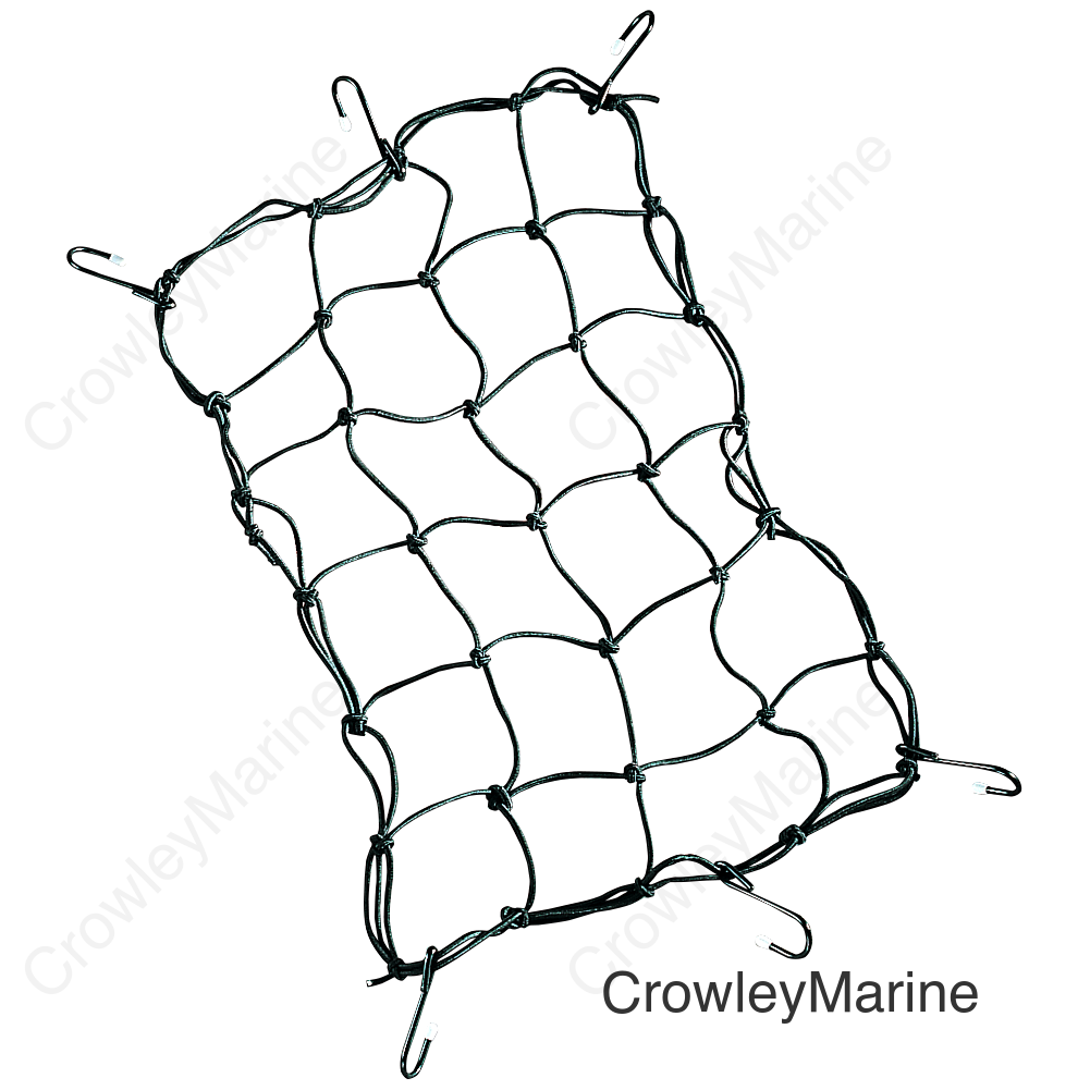 12" X 17" CARGO NET BLK 6