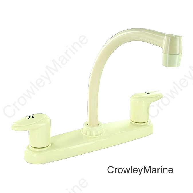 Valterra Catalina Two Acrylic Lever Handle Hi-Arc 8" RV Kitchen Pot Filler Faucet