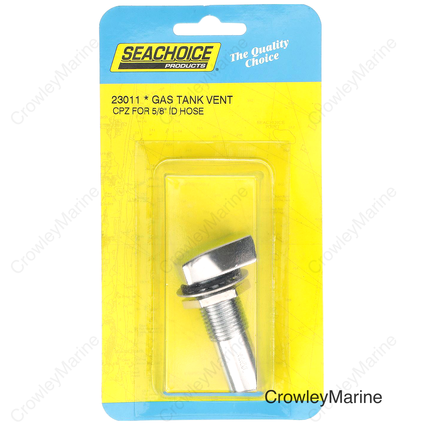 Seachoice Fuel Tank Vent Chrome 5/8 In., USCG Approved