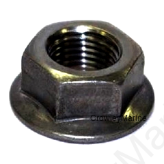 Nut, 1/2"-20 Gr2 Flanged, Plain (078000)