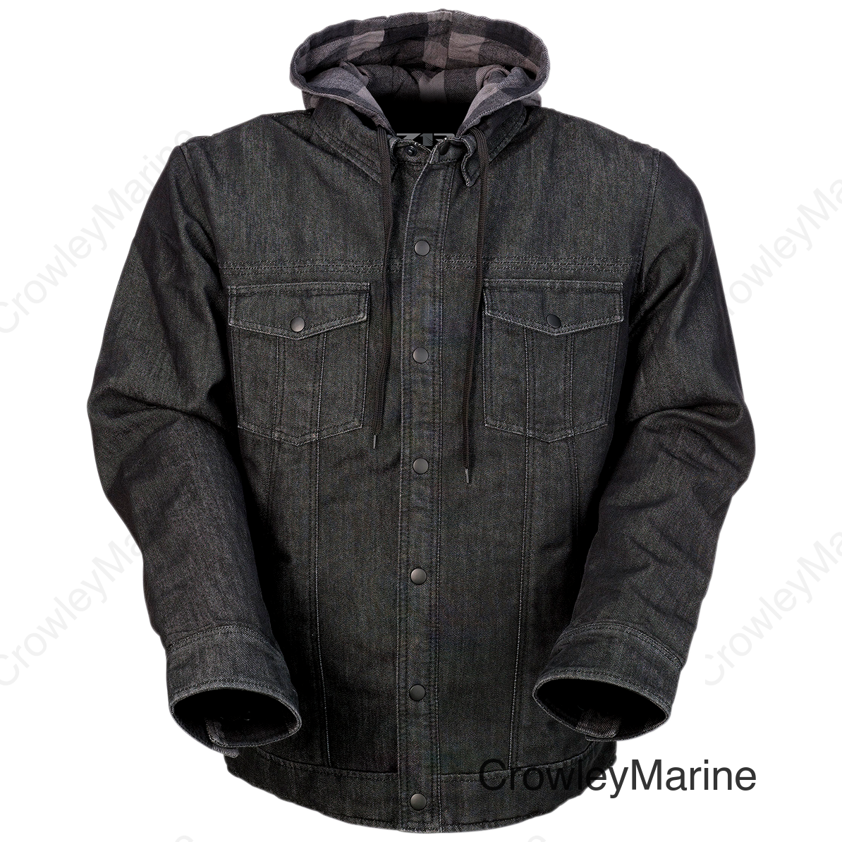 SHRT TIMBR DENIM BK/GY MD