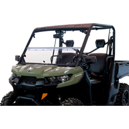 Folding Windshield - Polycarbonate - Defender thumbnail-6