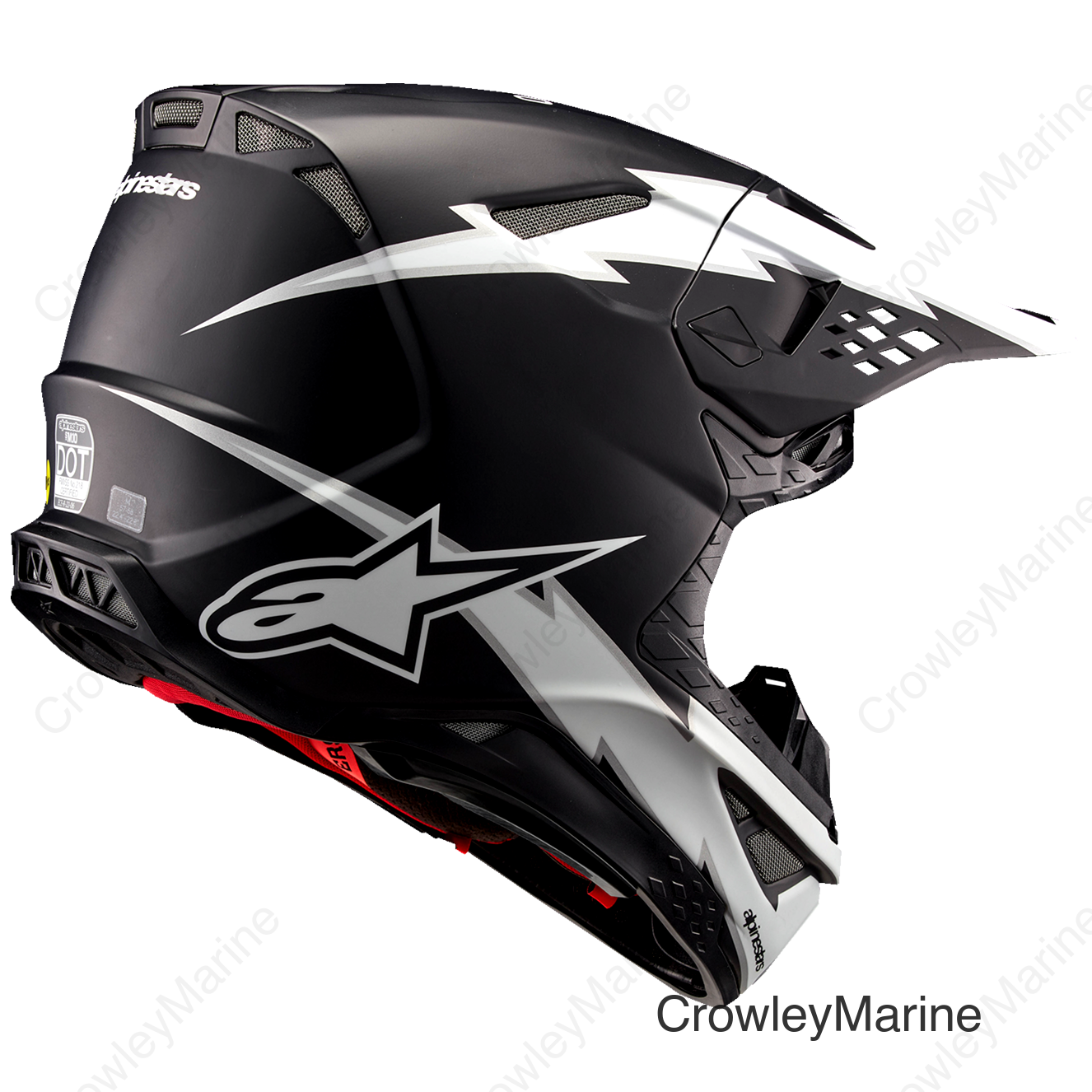 Supertech M10 Helmet - Ampress - MIPS® - Matte Black/White - Large