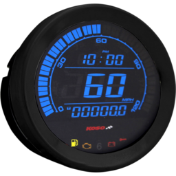4" Speedometer - Black thumbnail-1