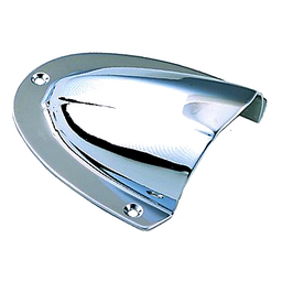 Seachoice Clam Shell Vent, 1-5/16 In. X 1-1/2 In., Chrome-Plated Brass thumbnail-4