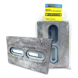 Seachoice 95613 Diver's Anode, Aluminum, Size 12" x 6" x 1/2" thumbnail-4