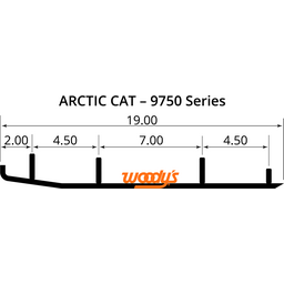 Ace™ Flat-Top® Carbide Runners - 6" thumbnail-0