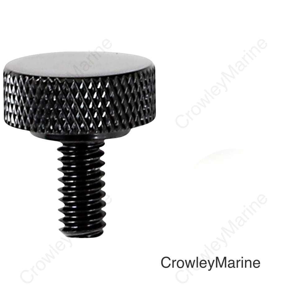 SEAT KNOB BLK 1/4-20