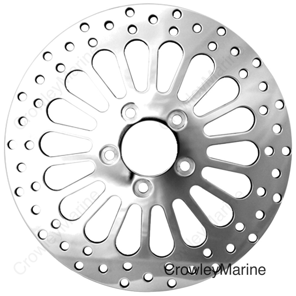 FRONT SPOKER ROTOR 11.8 POLISHED