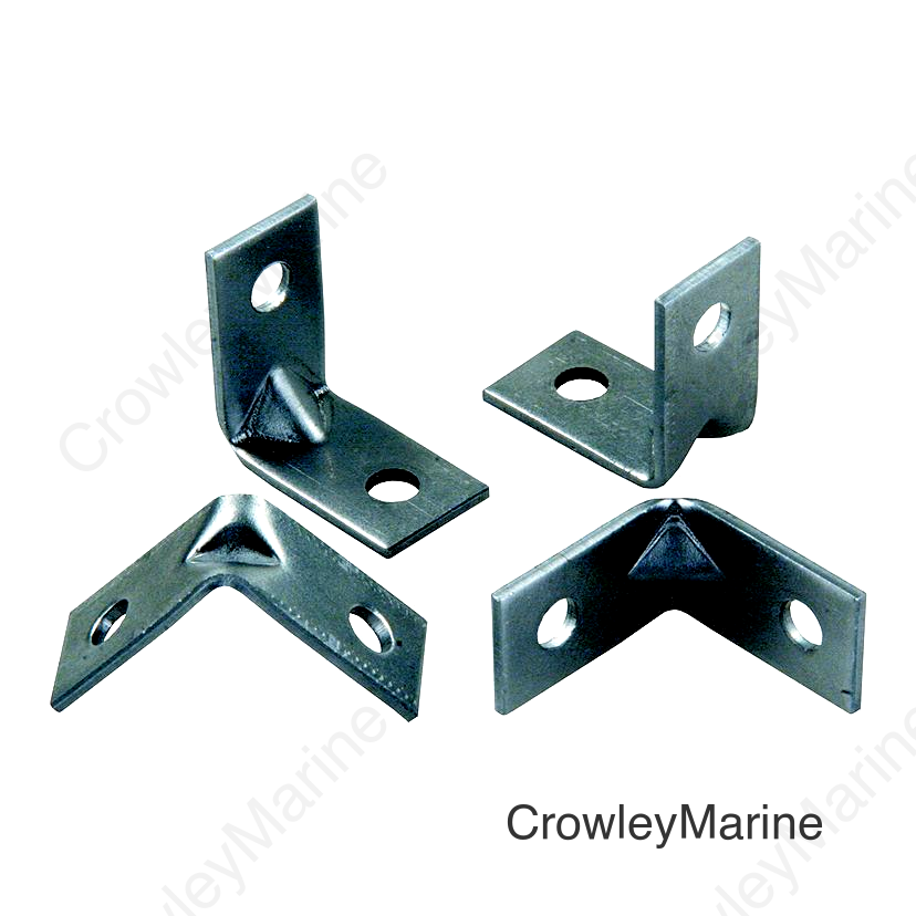 JR Products 90° Angle Brackets, 4/pk