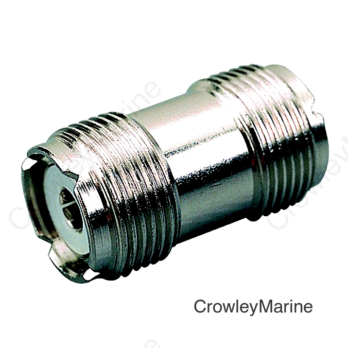 Sea-Dog 3299501 PL-258 Double Female In-Line UHF Coax Connector