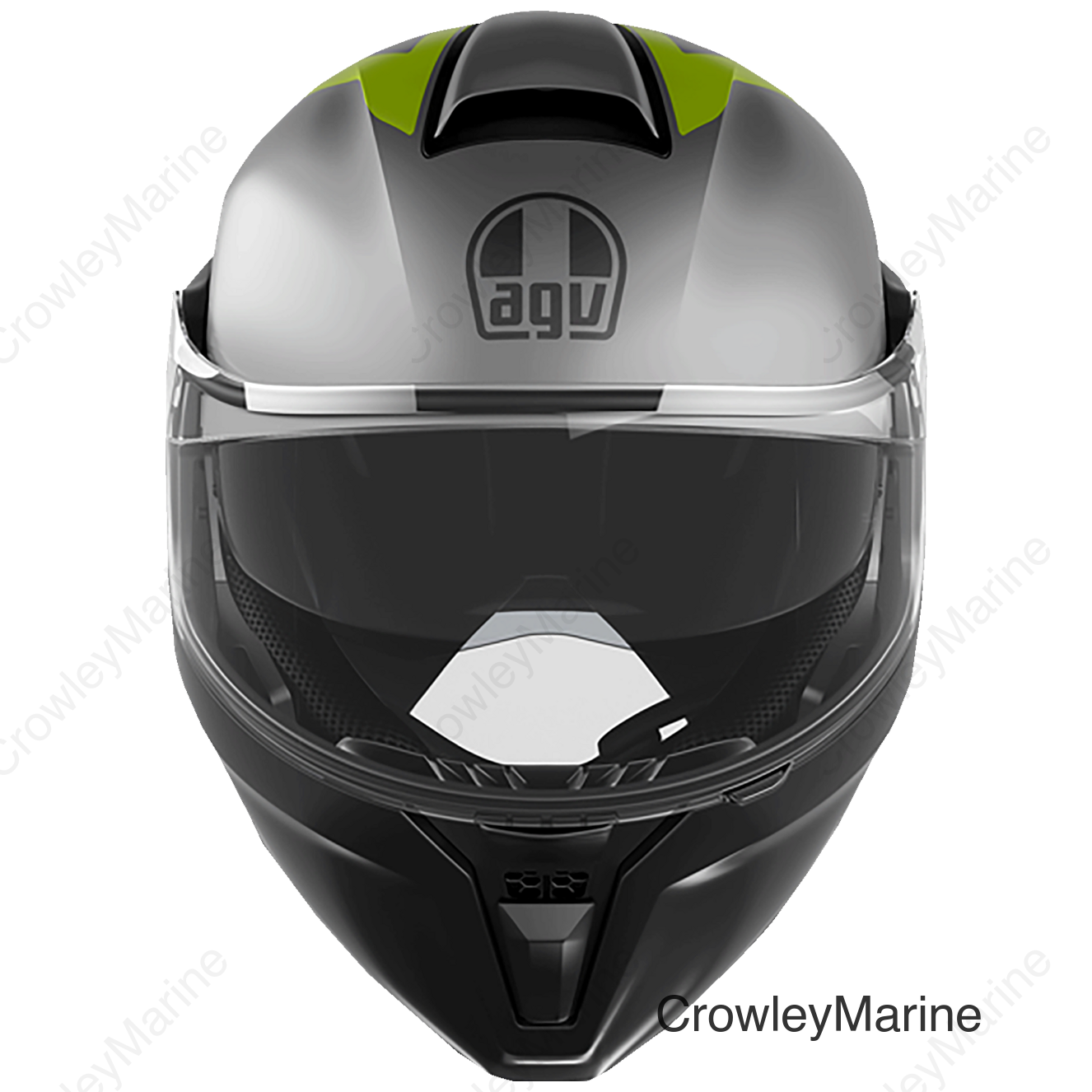 Streetmodular Helmet - Resia - Matte Gray/Black/Yellow Fluo - Medium