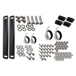 Fishbone Offroad Jeep Storage/Bed Rack Tie Down Kit Stainless Steel thumbnail-1