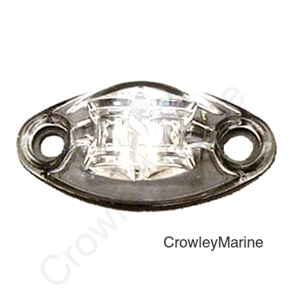 LED MARKER LAMP RED/CLR 2