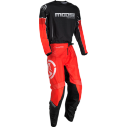 PANT QUALIFIER RD/BK 28 thumbnail-2