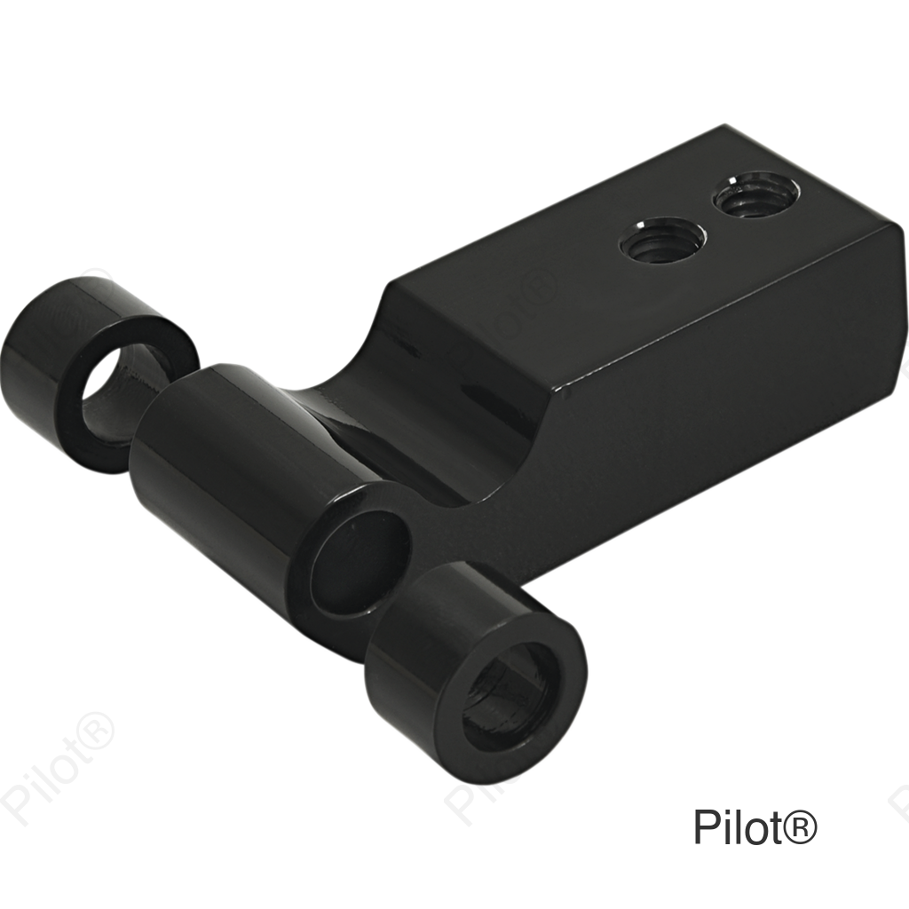Headlight Mount Extension Block - Black