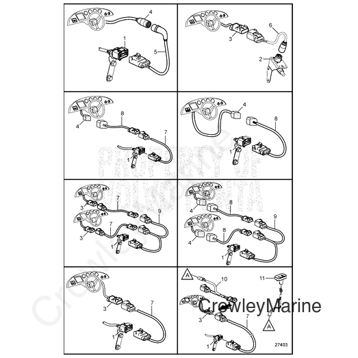 Wiring Harness(V2) - Volvo Penta (3887229)