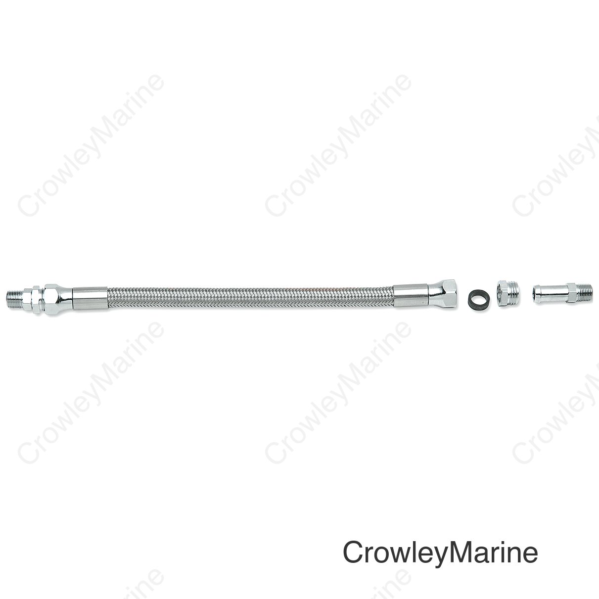 12"SS OIL LINE W/FITTINGS