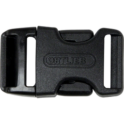 Ortlieb Repair Buckles: Fits 25mm Straps. Male and Female Buckle Set sold as one pair for use on an adjustable strap of webbing Black