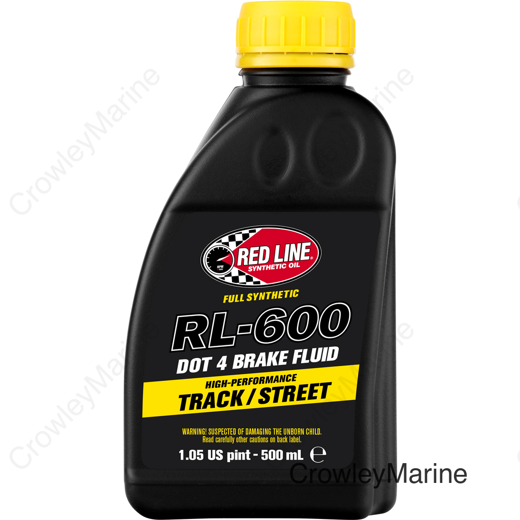 RL-600 DOT 4 SYN  BRAKE FLUID 500ML 6/CASE