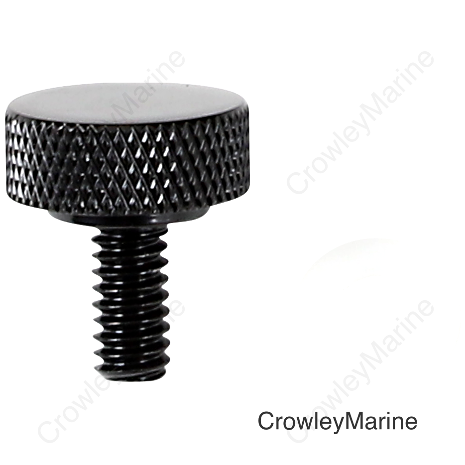 SEAT KNOB BLK 1/4-20
