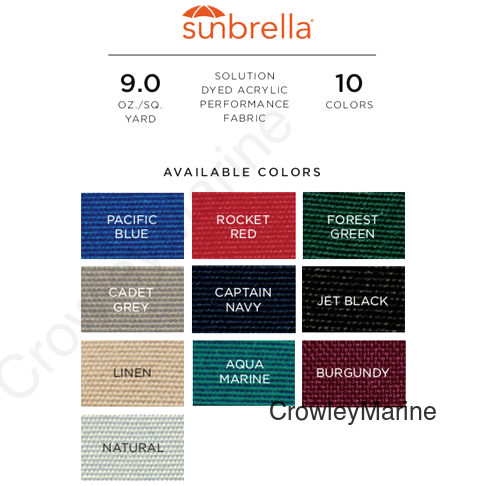BIM BOOT 79-84" SUNBRELLA (63182AN)