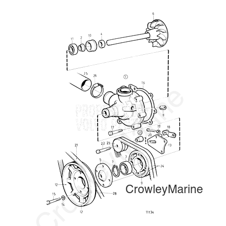 Bracket(V2) - Volvo Penta (838753)