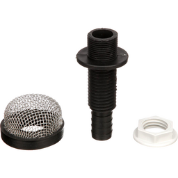 Seachoice Thru-Hull Strainer Mount With Aerator Screen, Fits 3/4 In. Hose thumbnail-1
