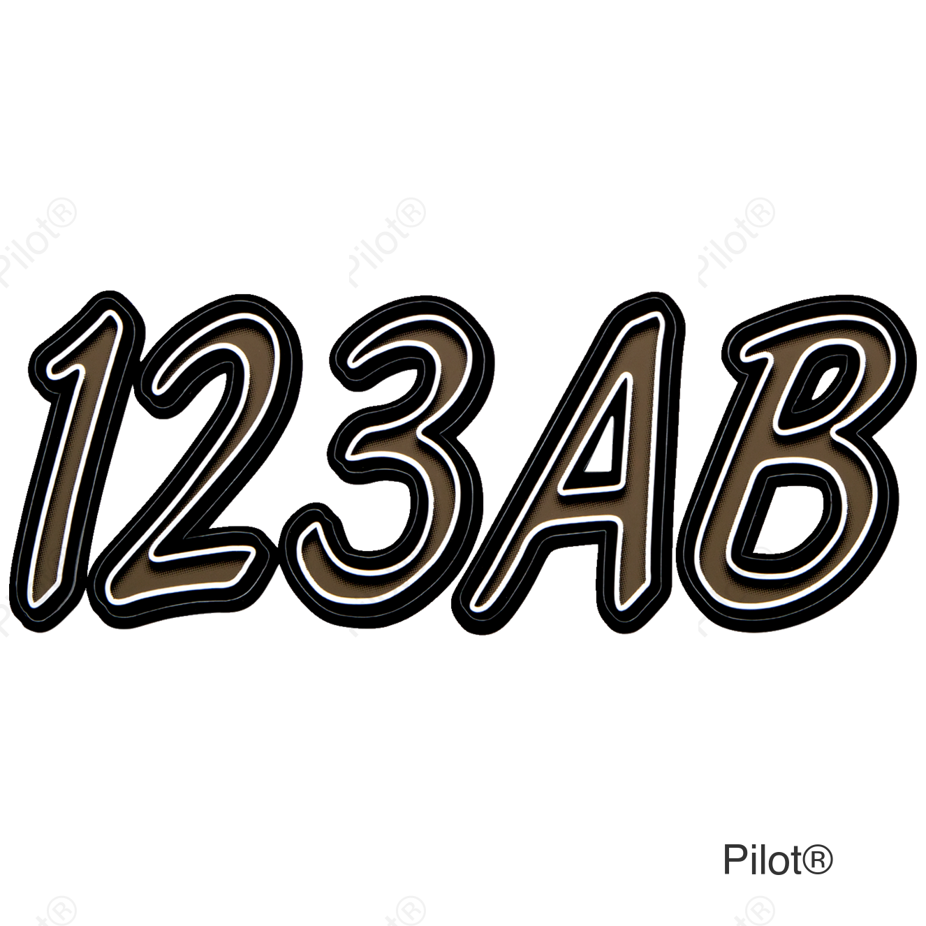Sticker Kit 400 - Tigy/Black