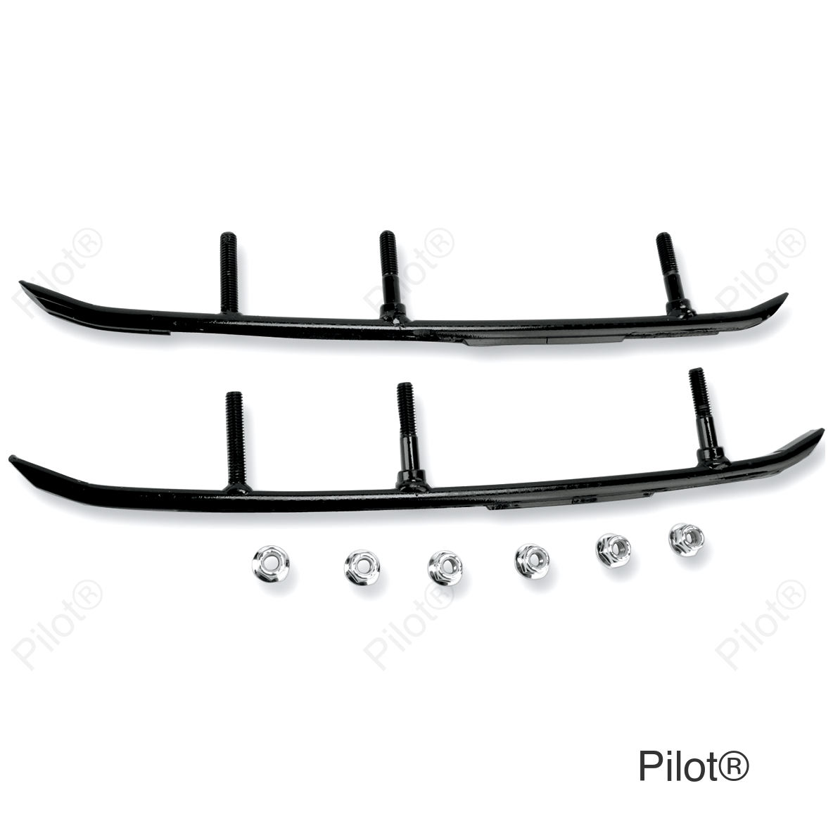 Loose Snow Carbide Runners - 75° - 4"