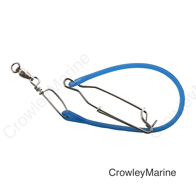 Scotty 370 Trolling Snubber For Downrigger Weights w/Sampo™ Ball Bearing & Trolling Snap, 12/case