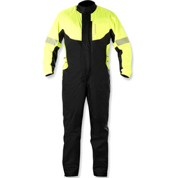 Hurricane Rainsuit - Yellow Fluorescent/Black - XL thumbnail-1