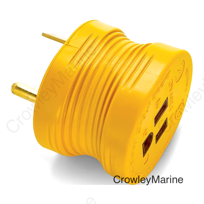 Camco Electrical Adapter, 30A Male, 15A Female