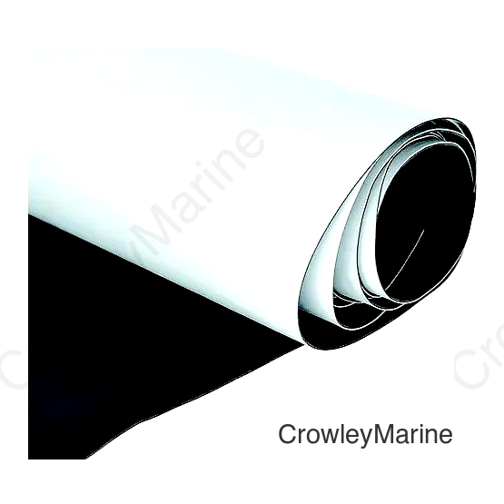 Dicor EP46W16 EPDM Rubber Roofing Slide Out, Polar White, 16'L x 4'6"W