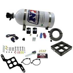 Nitrous Express Dominator Single Entry Crossbar Pro-Power Nitrous Kit (100-500HP) w/10lb Bottle thumbnail-2