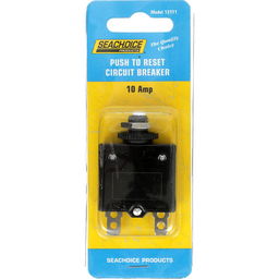Seachoice Circuit Breaker, Push to Reset, 10 Amp thumbnail-1