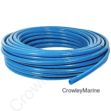 Nylon Air Tubing, 3/8" x 500Ft, J844 Nylon, Blue (249905)