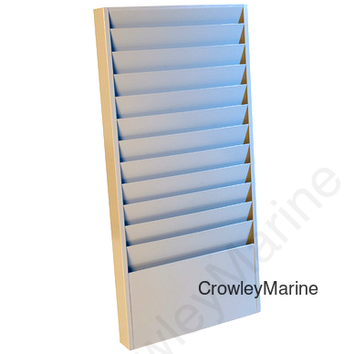 12 POCKET REPAIR ORDER RACK (7001)
