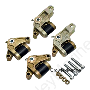 EZ Flex Triple Equalizer Kit, 2 Each 5 5/8" Equalizer, Bolts / Nuts (027935)