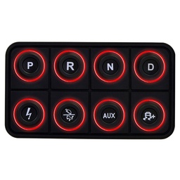 AEM EV 8 Button Keypad CAN Based Programmable Backlighting thumbnail-6