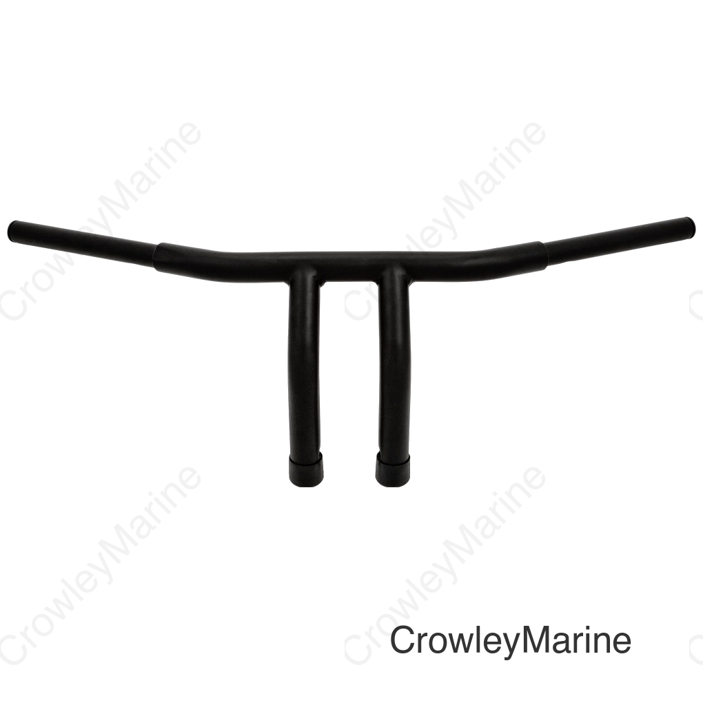 1.25" FAT TILLER-BAR 8" RISE BLACK