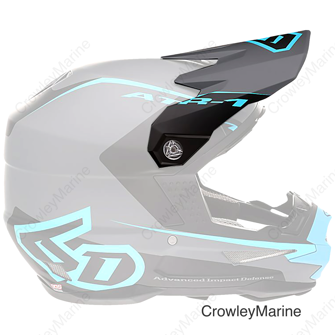 ATR-1 Visor - Stealth - Cyan